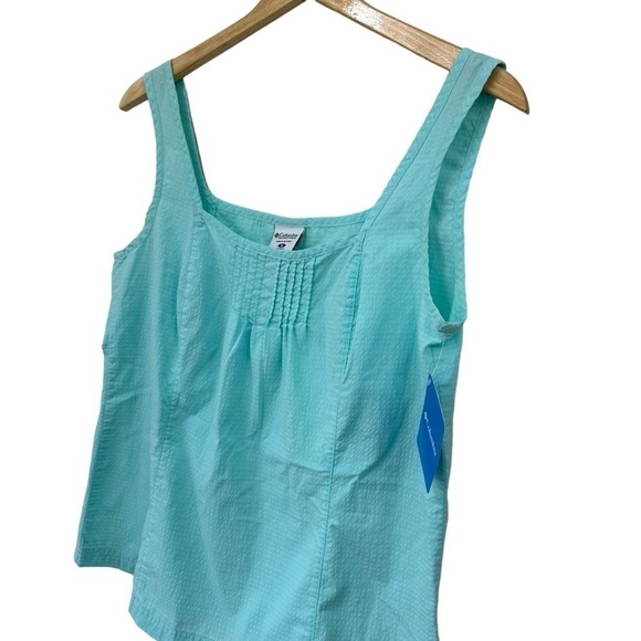 Columbia Ice Blue Lightweight Tank Sleeveless Shirt, Medium - Picture 3 of 7